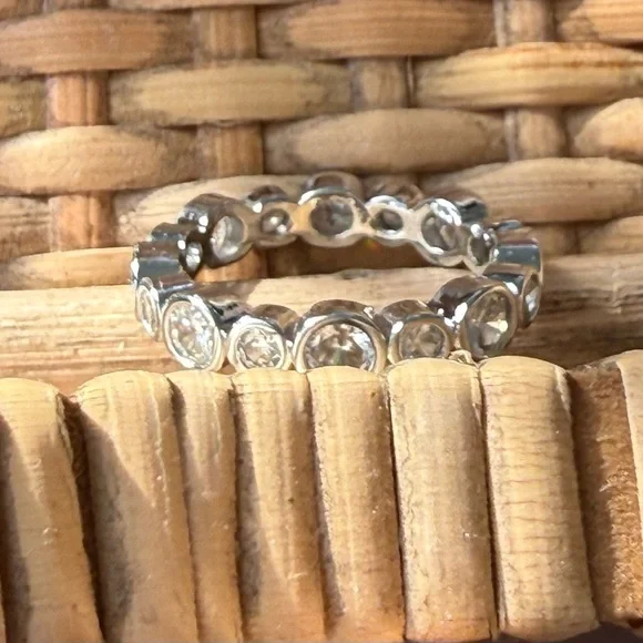 Vintage Bezel Ring Silver - Picture 8 of 11